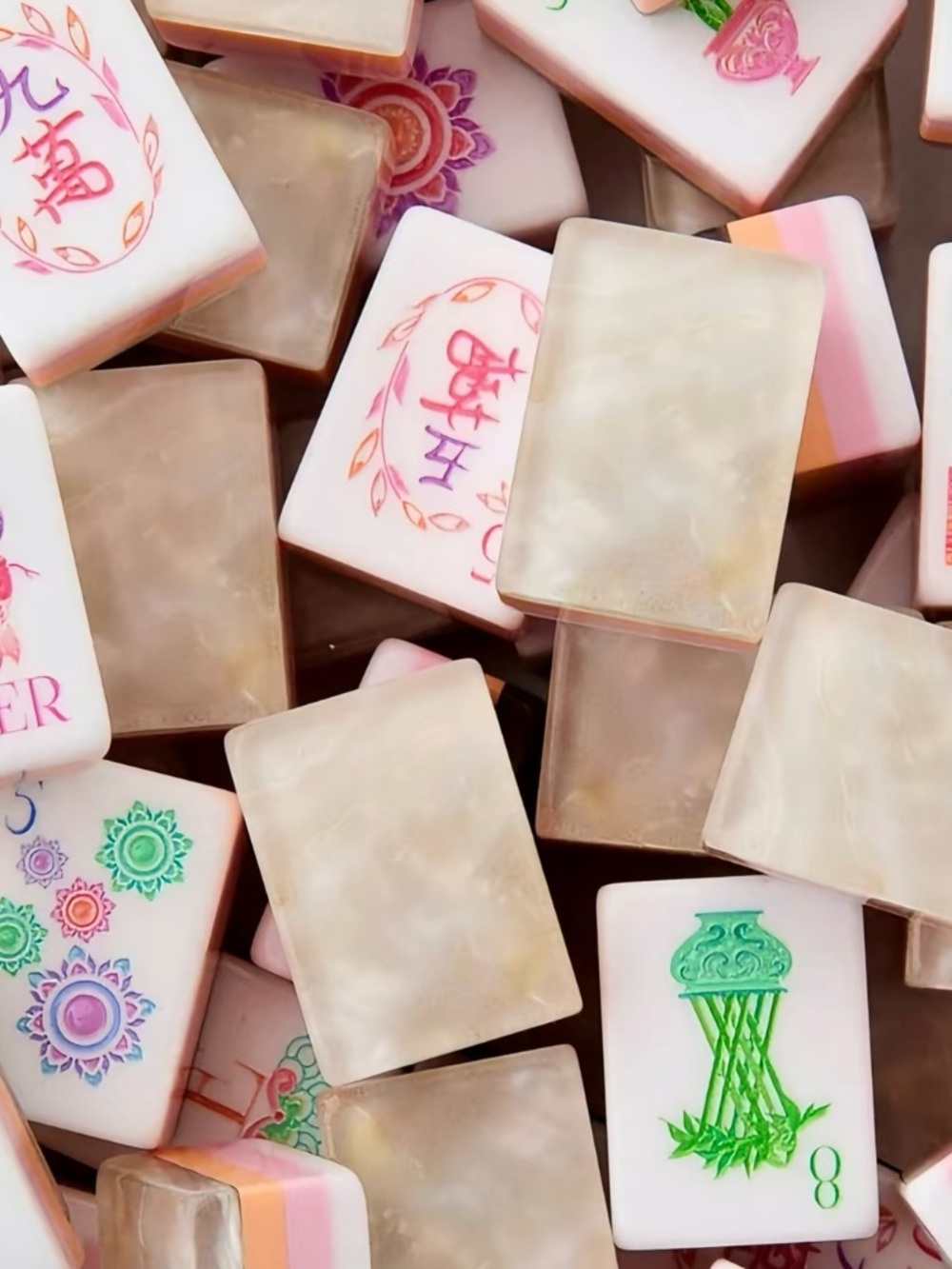 American Mahjong Tiles Set